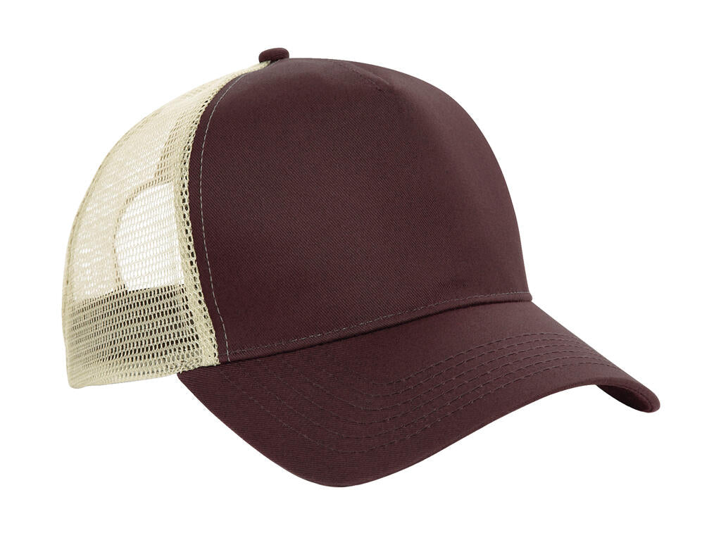 Snapback Trucker in Farbe Chocolate/Caramel