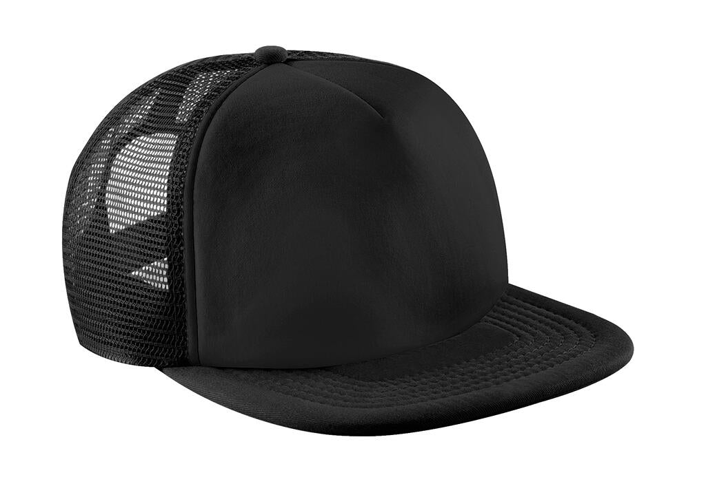 Vintage Snapback Trucker in Farbe Black/Black