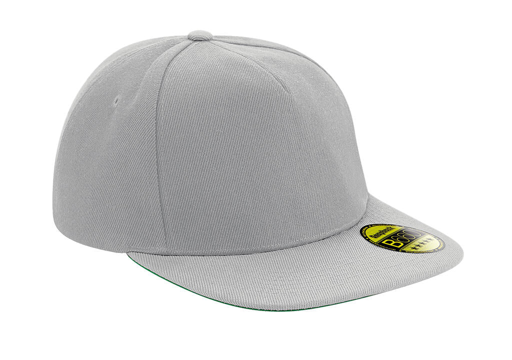 Original Flat Peak Snapback in Farbe Grey/Grey