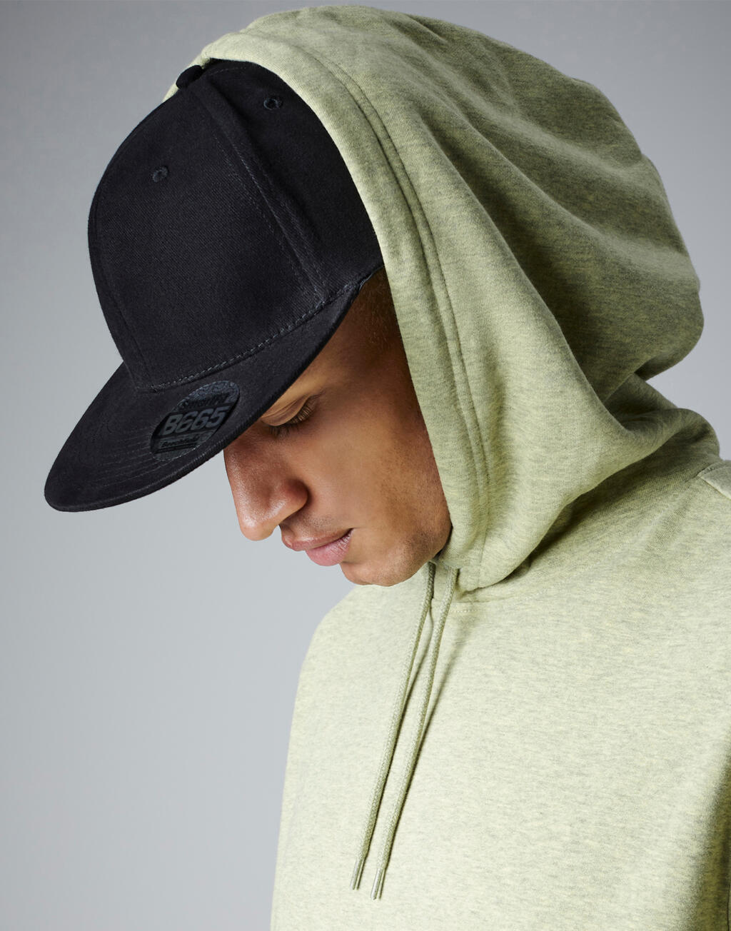 Rapper Cap in Farbe White