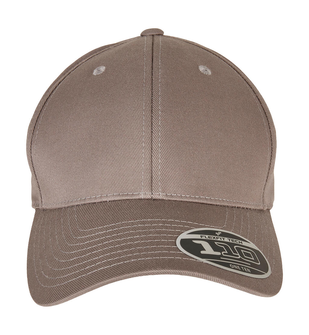 110 Curved Visor Snapback in Farbe Grey