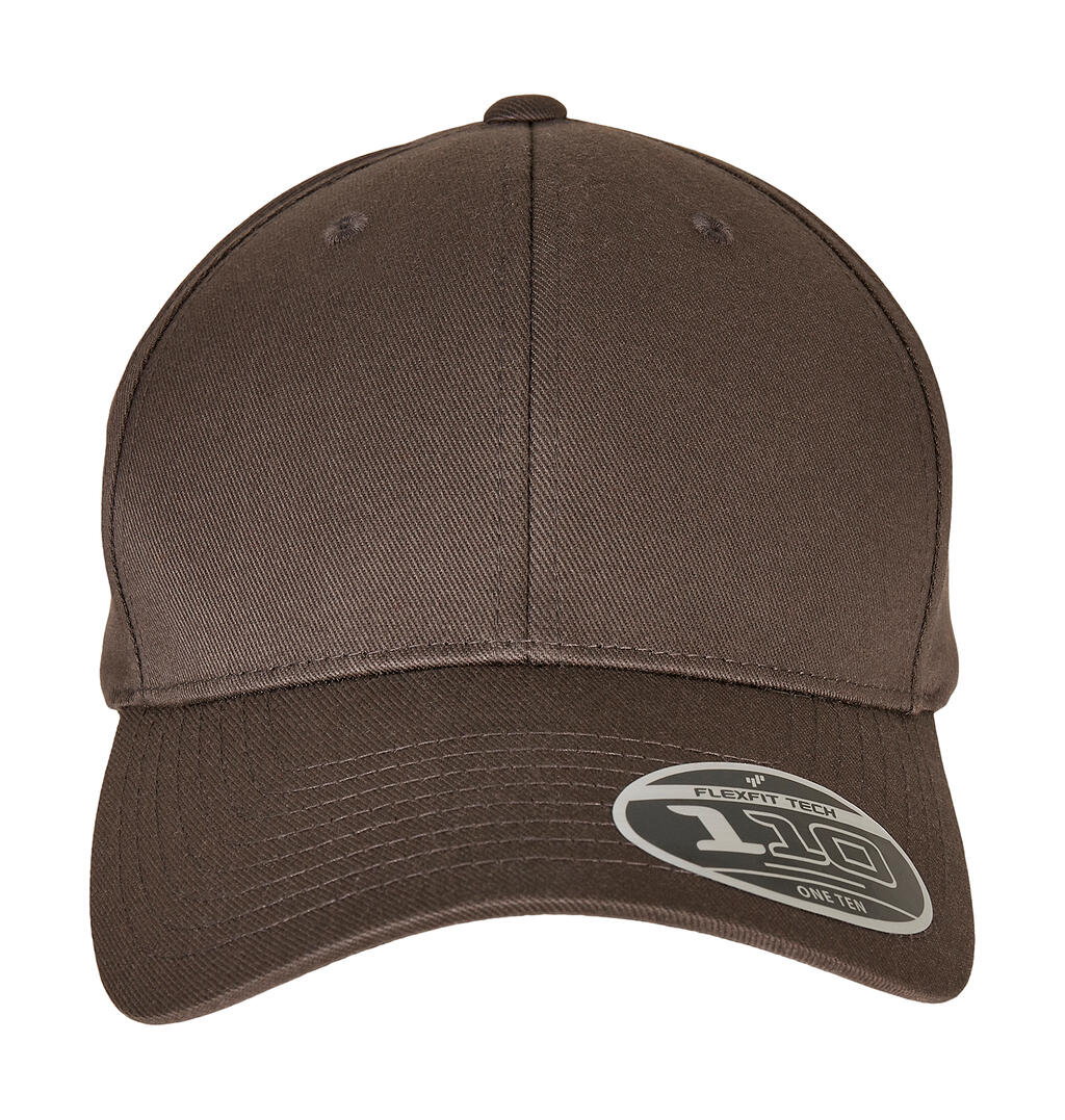 110 Curved Visor Snapback in Farbe Dark Grey