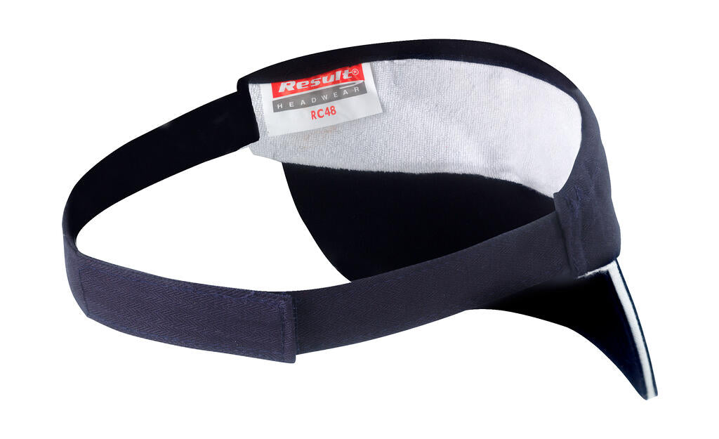 Sport Visor in Farbe Navy/White