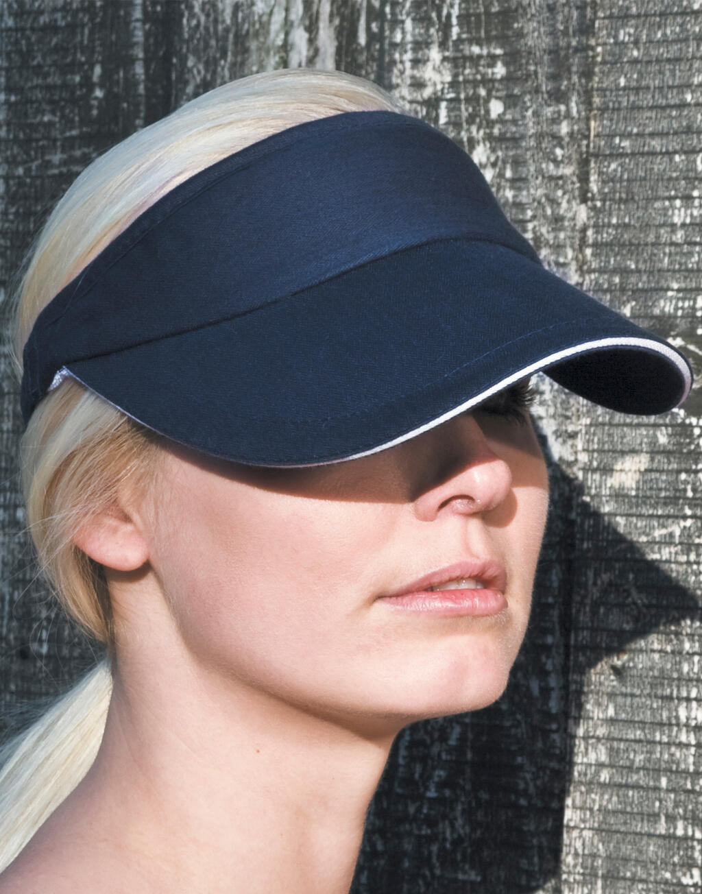 Sport Visor in Farbe Navy/White