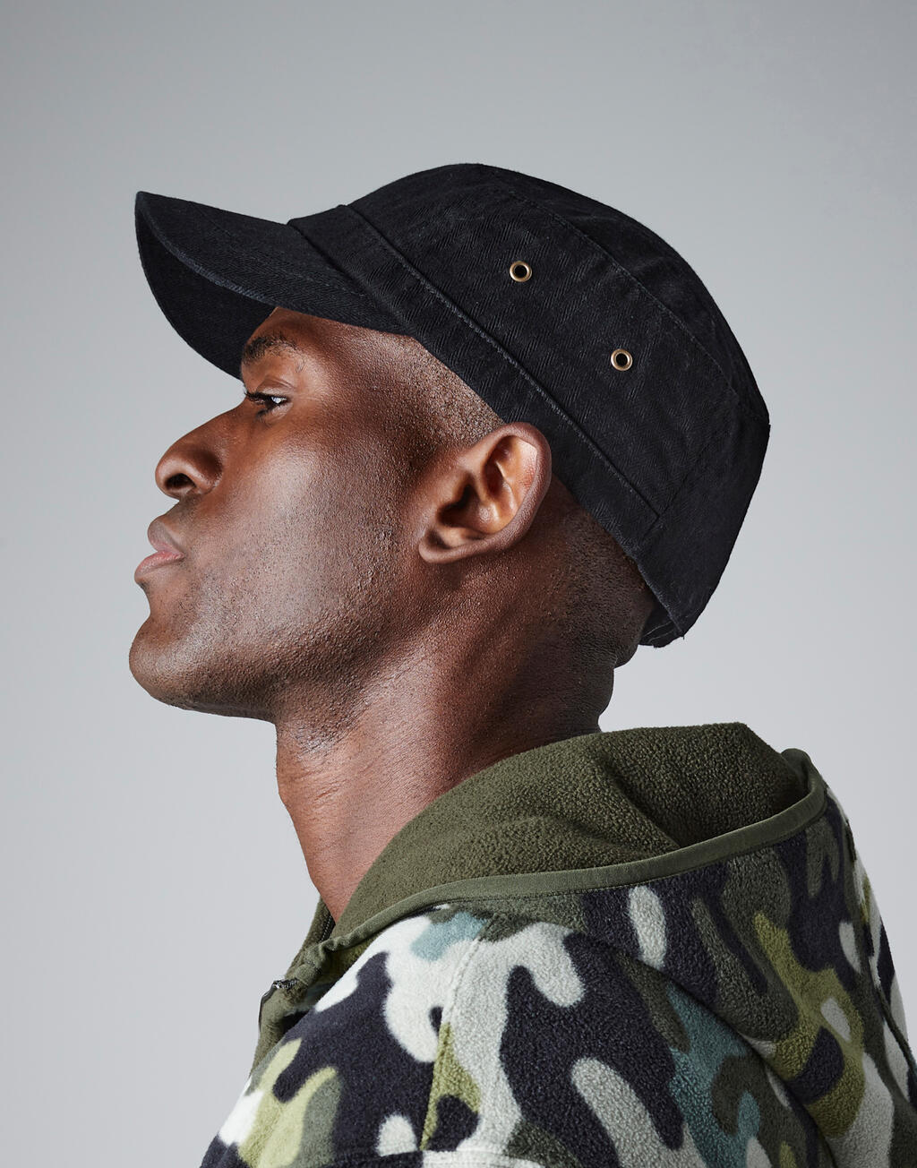 Urban Army Cap in Farbe Vintage Black