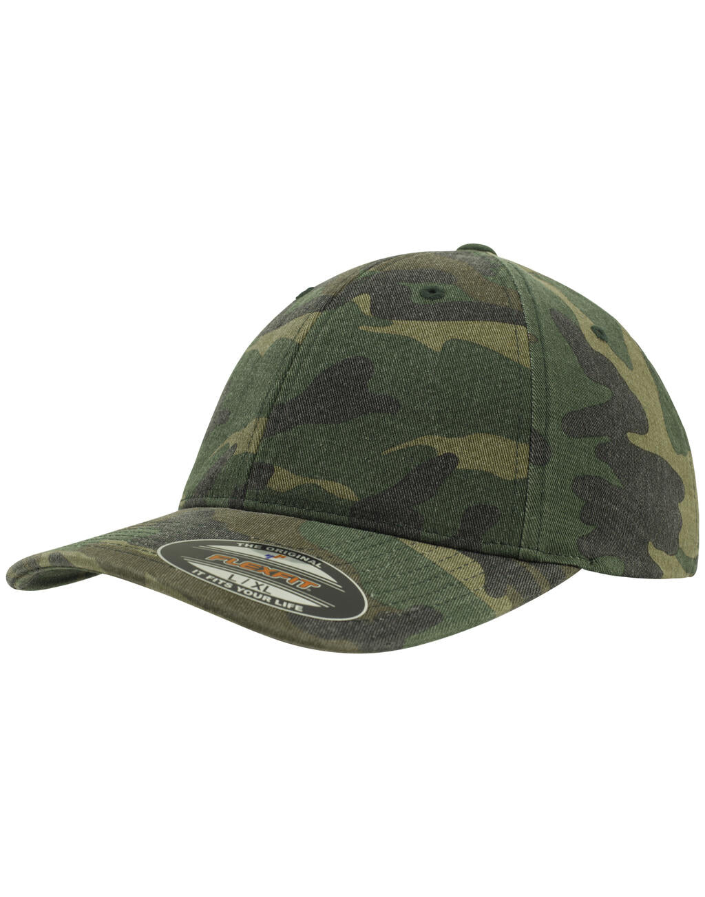 Flexfit Garment Washed Camo - ShirtStore
