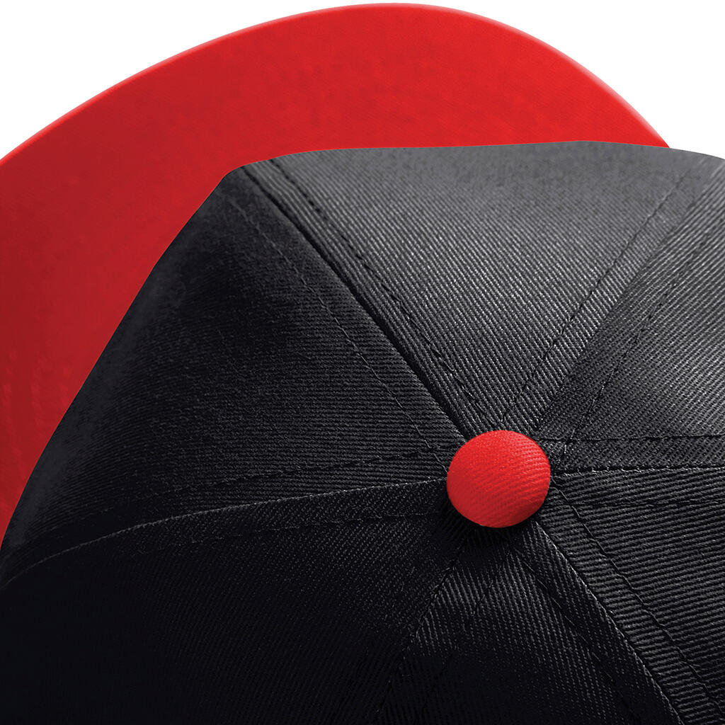 Youth Size Snapback in Farbe White/Black