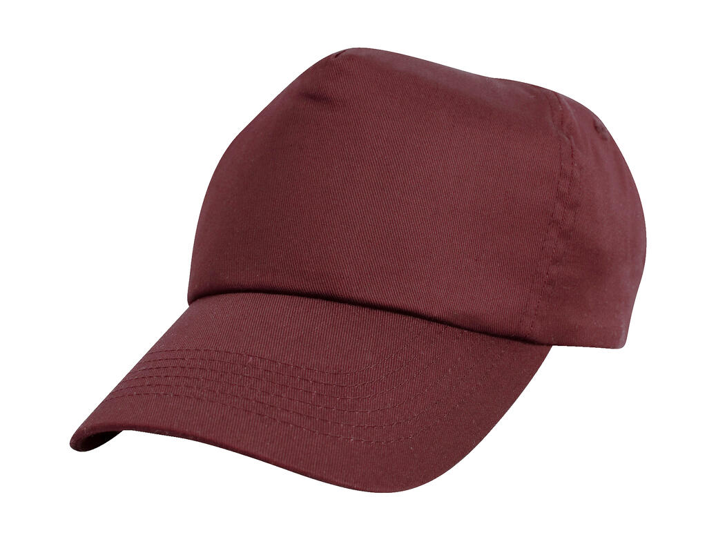 Kids Baseball Cap in Farbe Burgundy