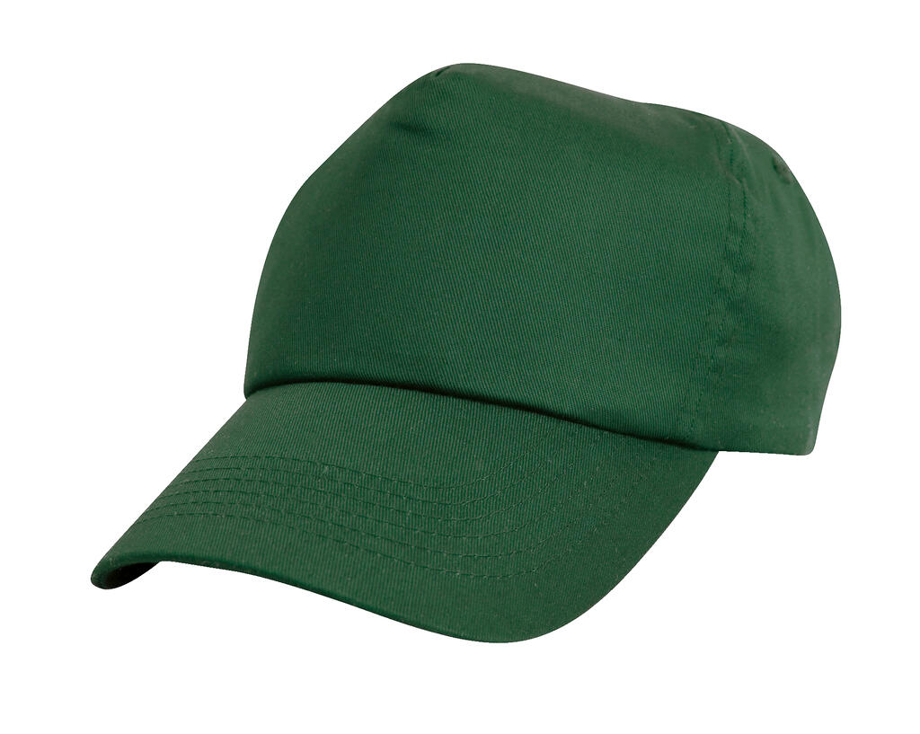 Kids Baseball Cap in Farbe Bottle Green