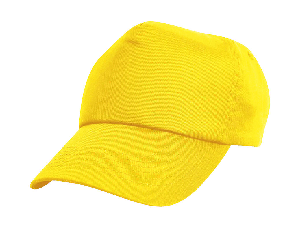 Kids Baseball Cap in Farbe Yellow