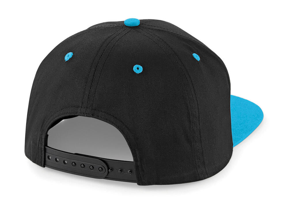 5 Panel Contrast Snapback in Farbe Black/Grey