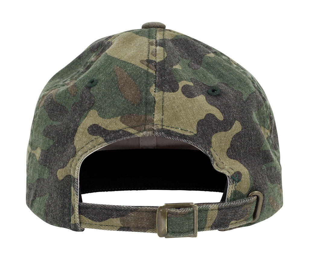 Low Profile Camo Washed Cap - ShirtStore