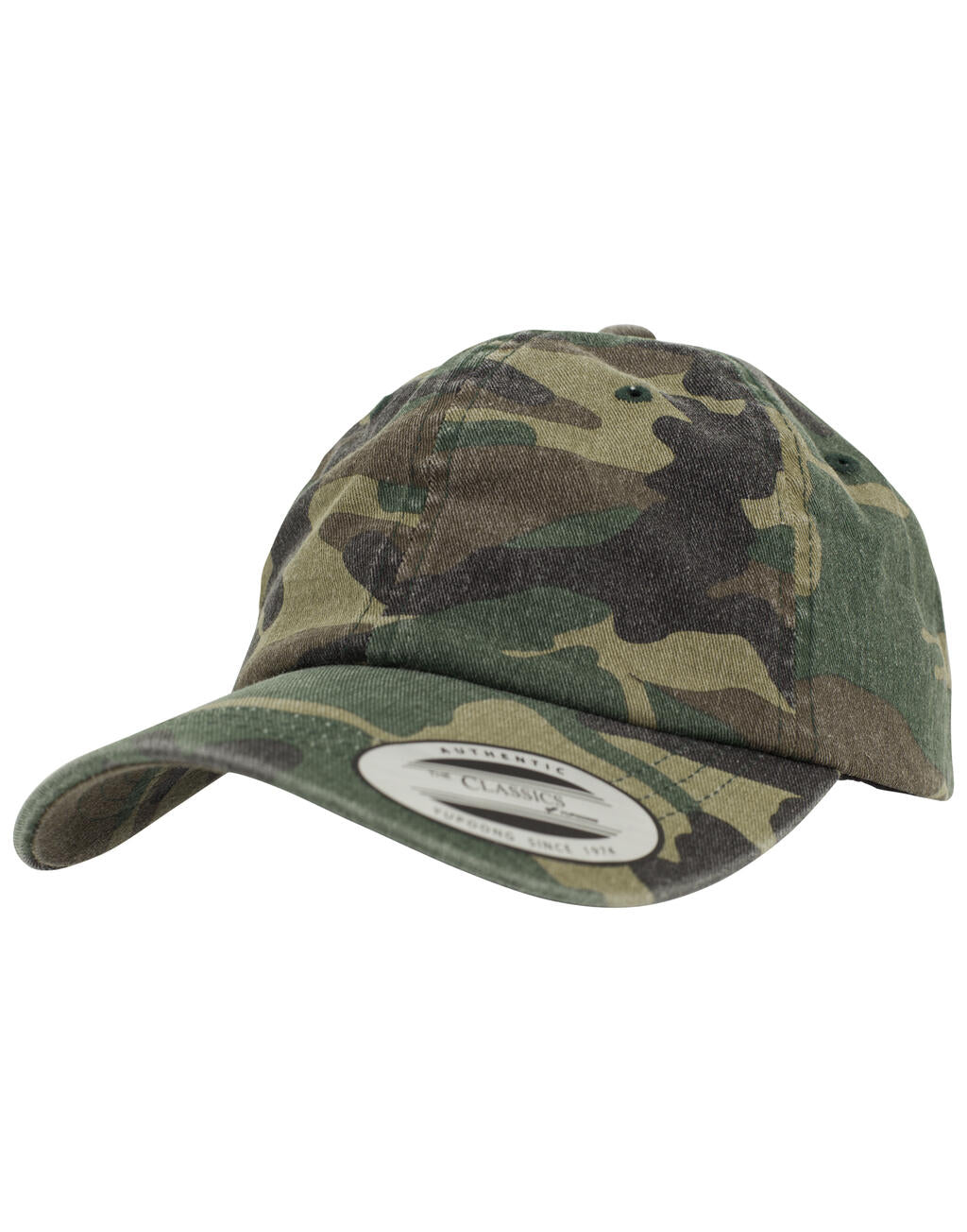 Low Profile Camo Washed Cap - ShirtStore
