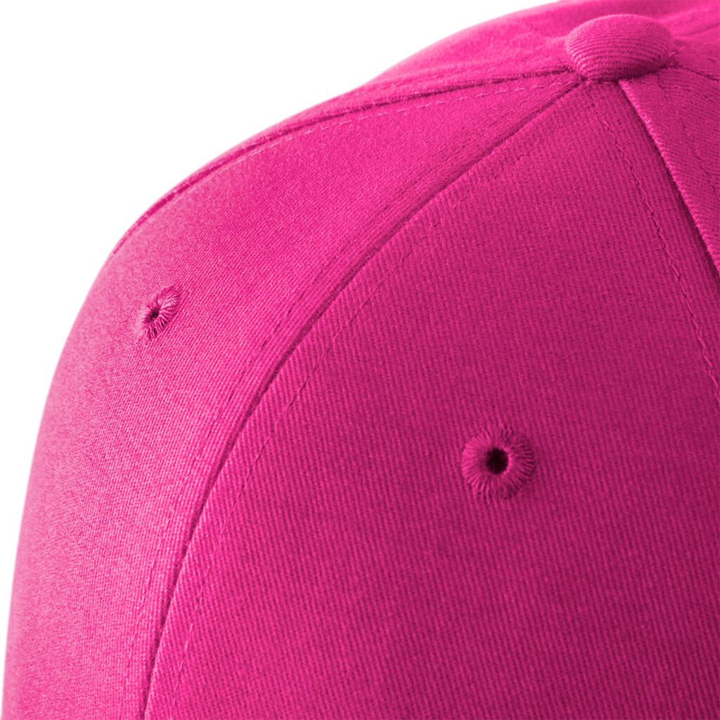 Athleisure 6 Panel Cap in Farbe White/Bright Royal