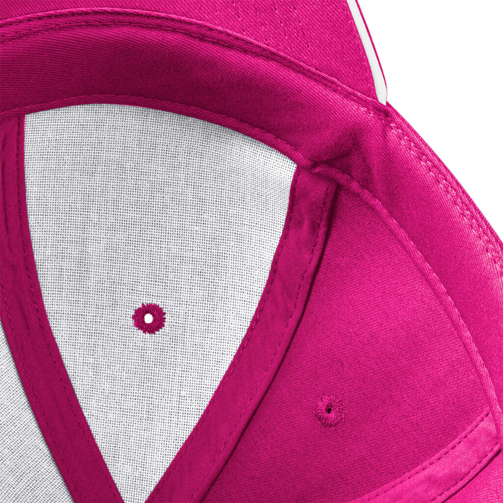 Athleisure 6 Panel Cap in Farbe White/Bright Royal