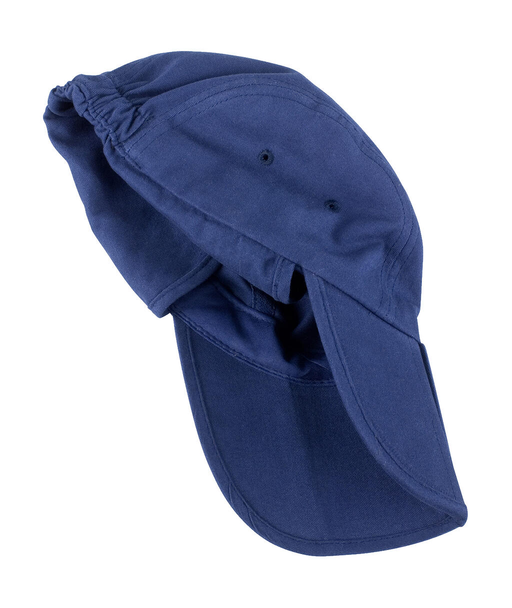 Fold Up Legionnaire Cap in Farbe White