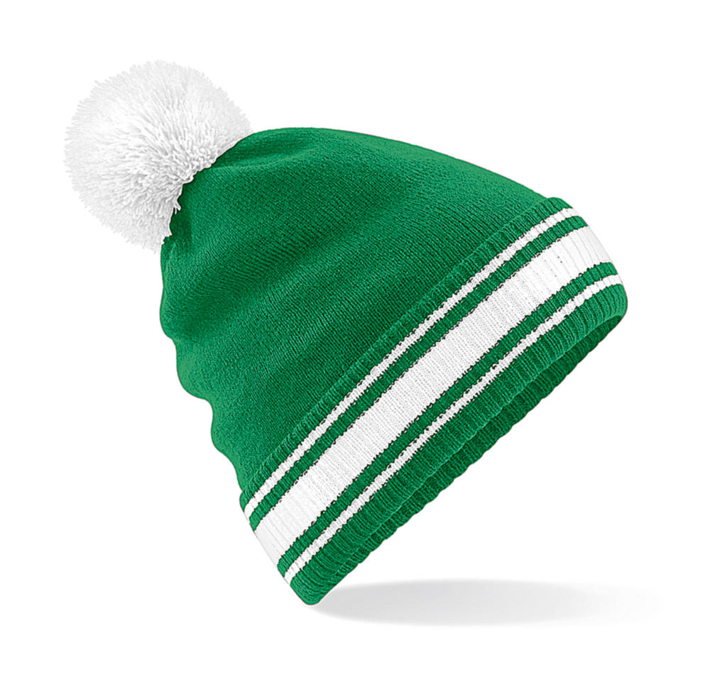Stadium Beanie in Farbe Kelly Green/White