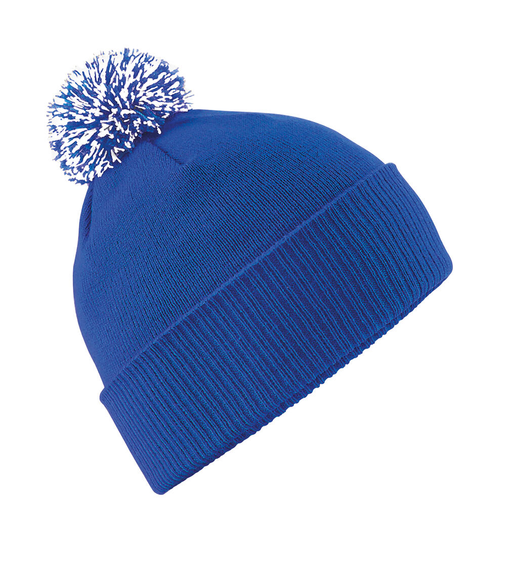 Snowstar Beanie in Farbe Bright Royal/White