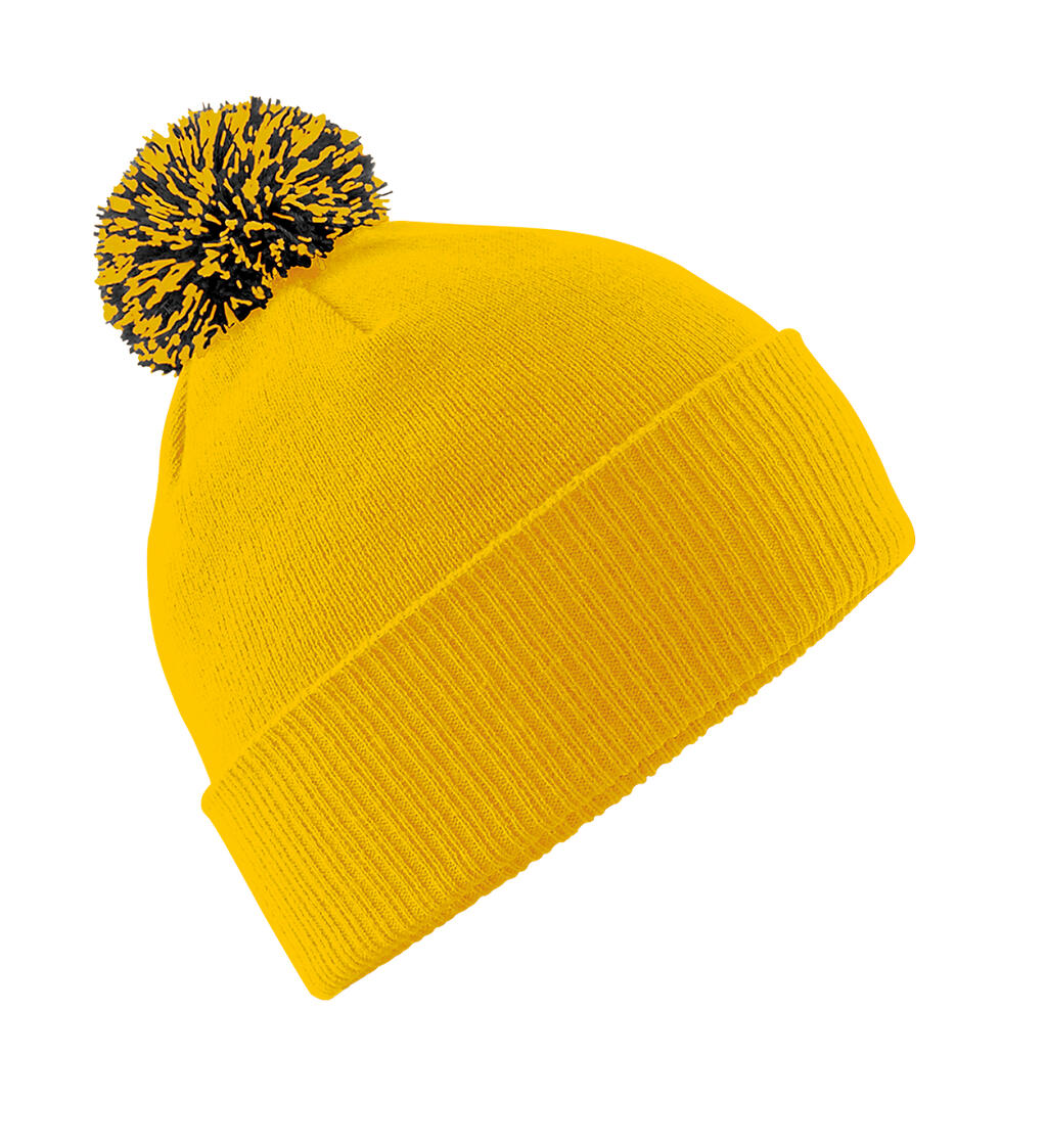 Snowstar Beanie in Farbe Gold/Black