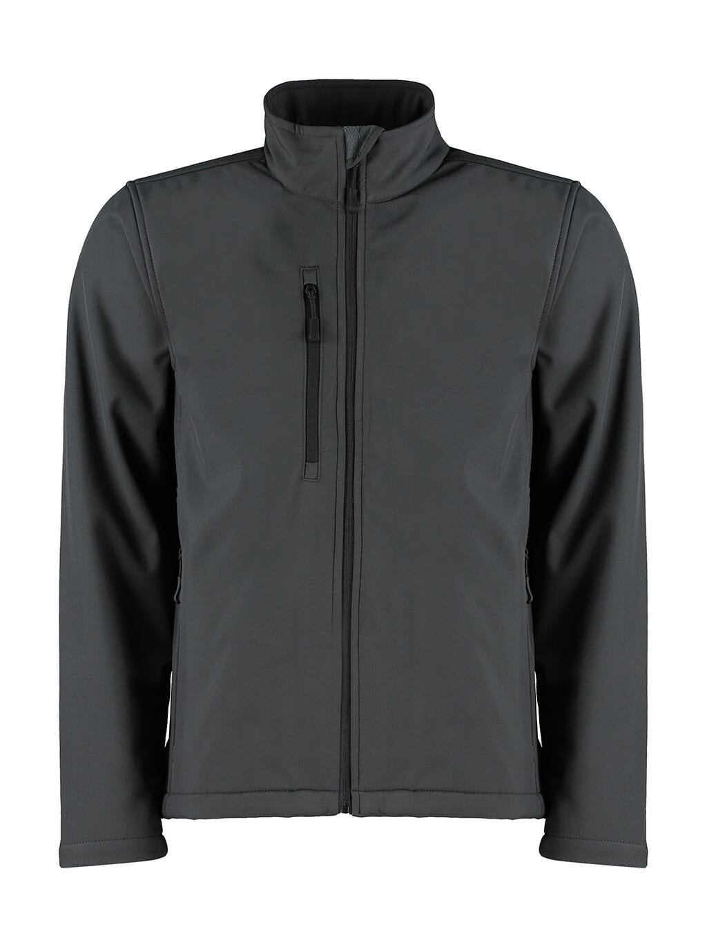 Regular Fit Soft Shell Jacket in Farbe Graphite