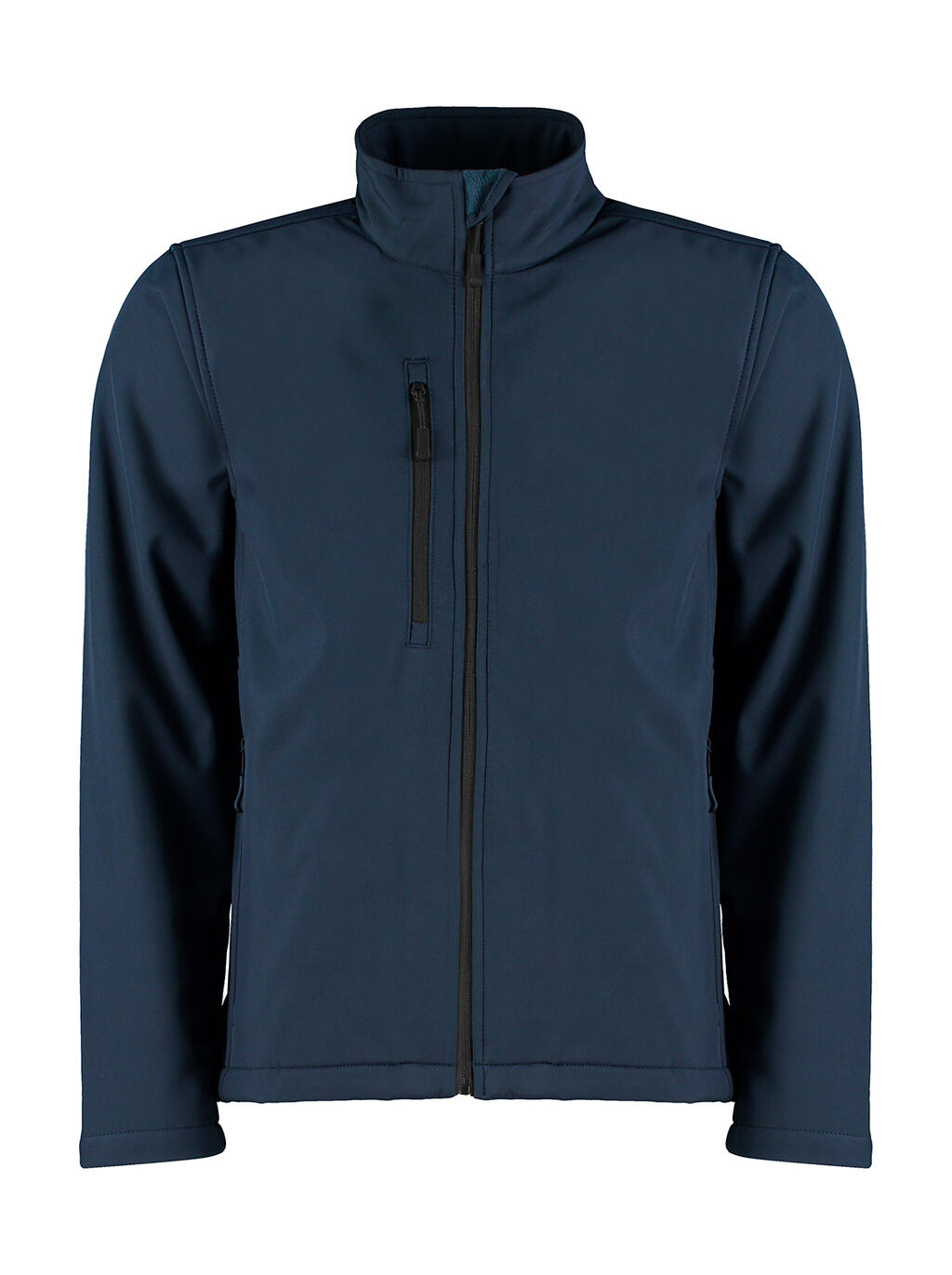 Regular Fit Soft Shell Jacket in Farbe Navy