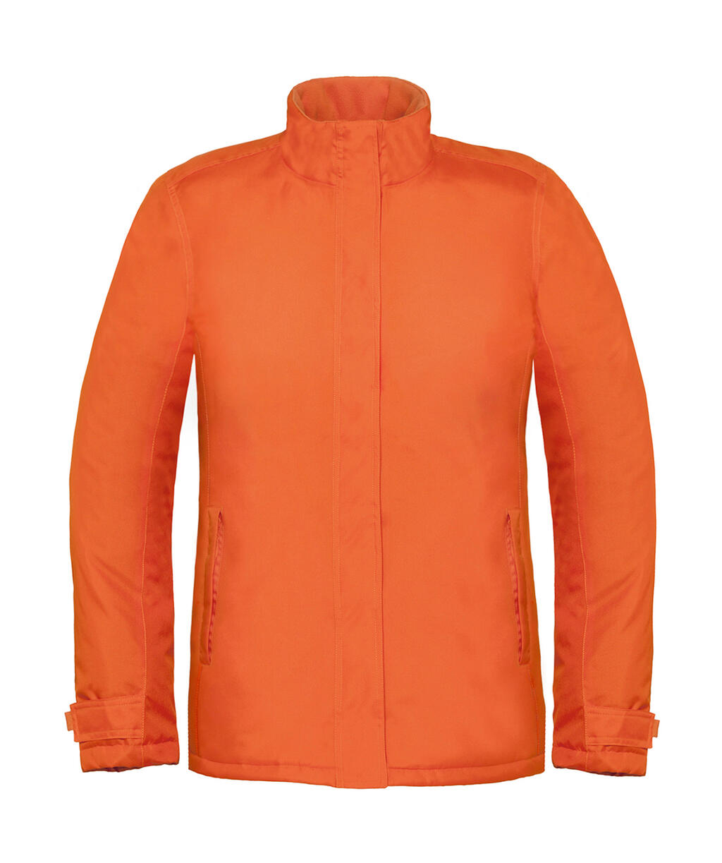 Real+/women Heavy Weight Jacket in Farbe Orange
