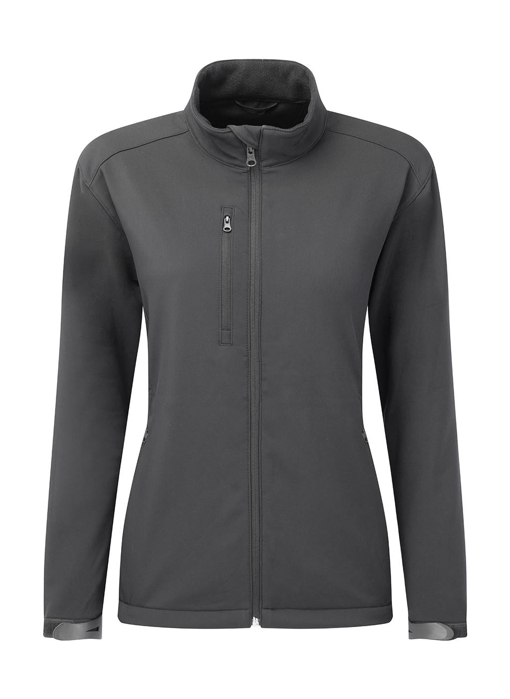 Ladies' Softshell Jacket in Farbe Charcoal