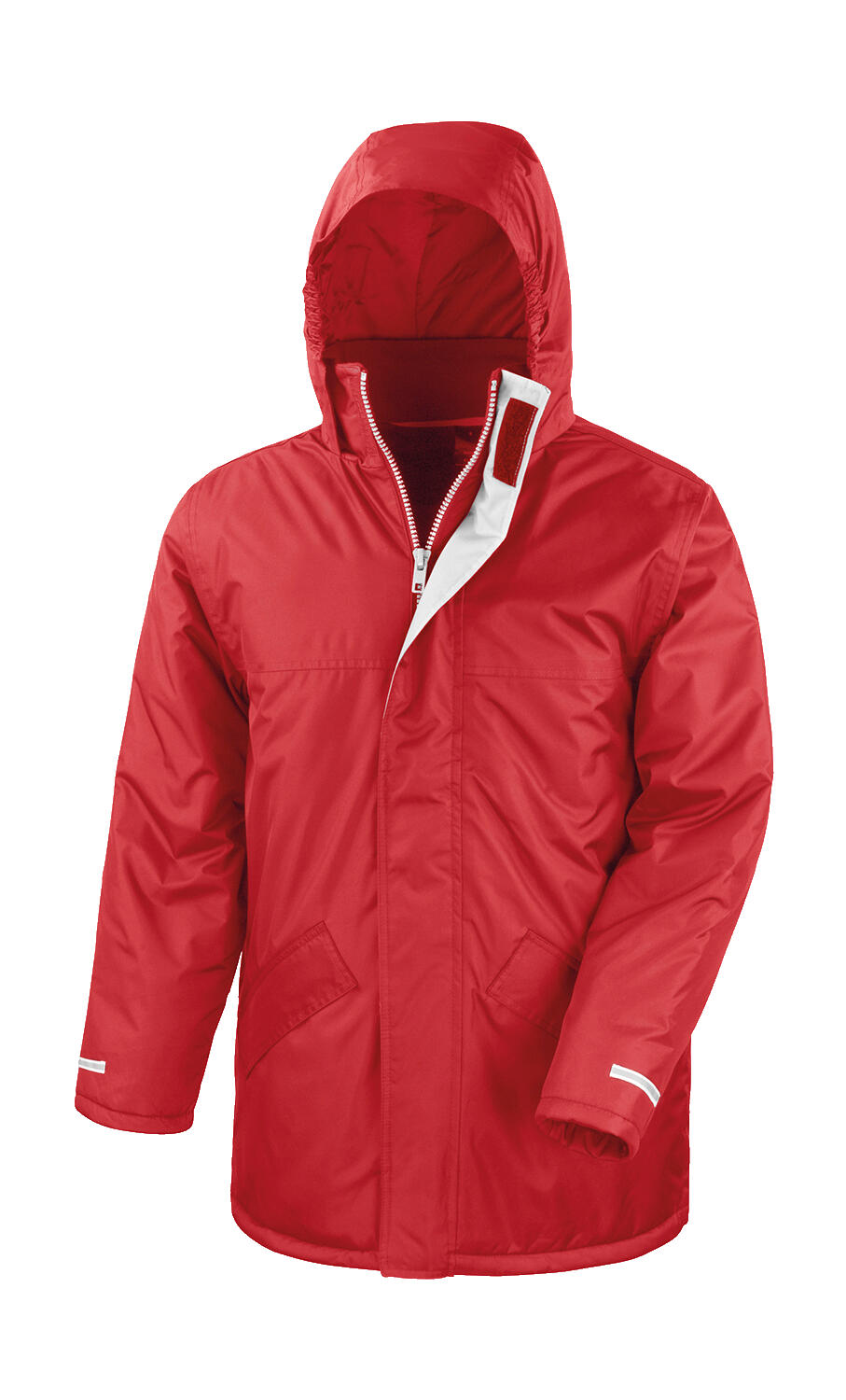 Children's Core Winter Parka in Farbe Red