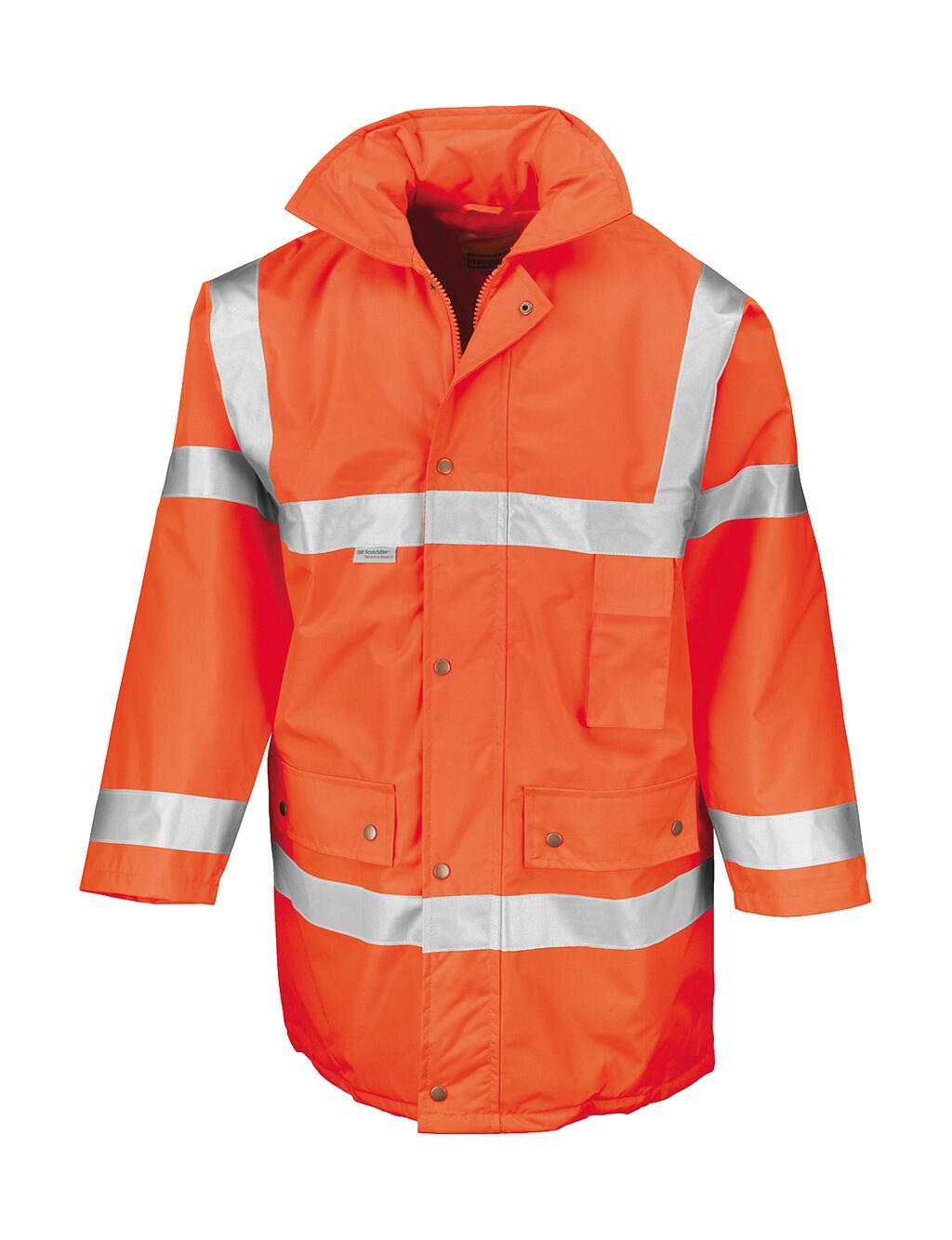 Safety Jacket in Farbe Fluorescent Orange