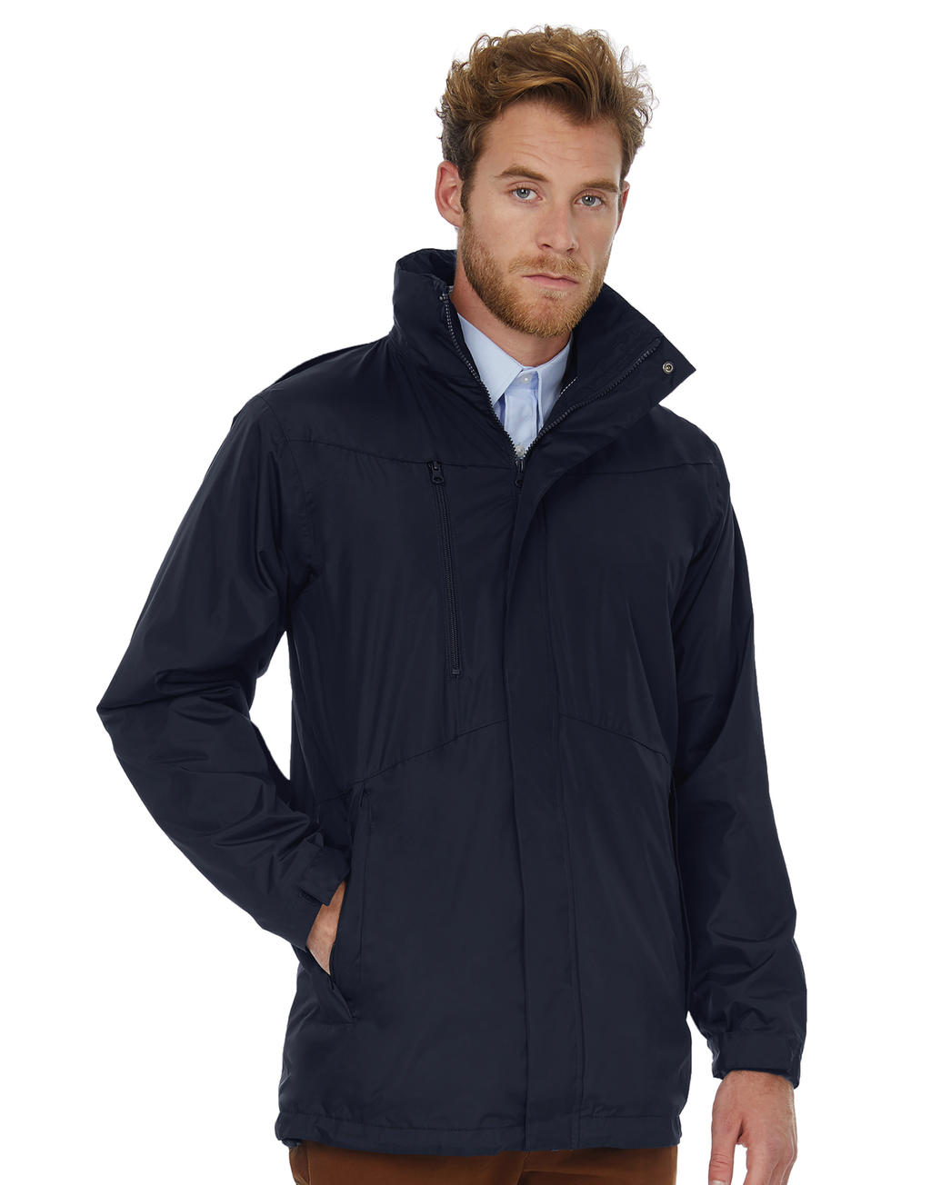 Corporate 3-in-1 Jacket in Farbe Black