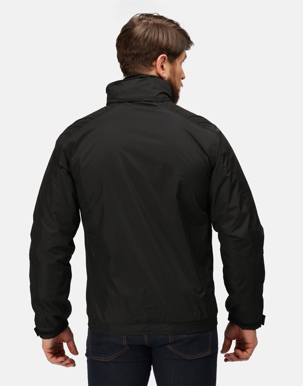 Dover Bomber Jacket in Farbe Black/Ash
