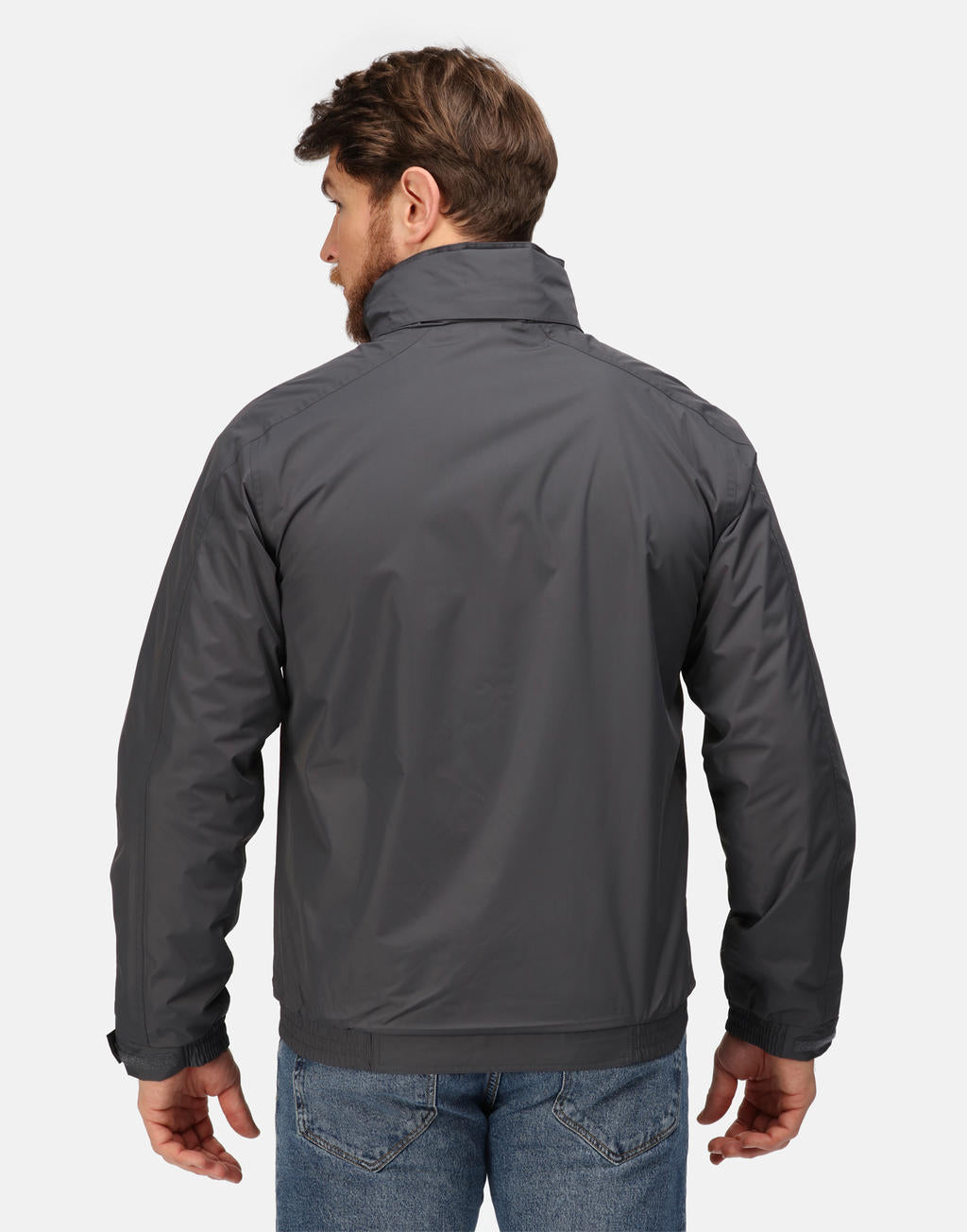 Dover Bomber Jacket in Farbe Black/Ash