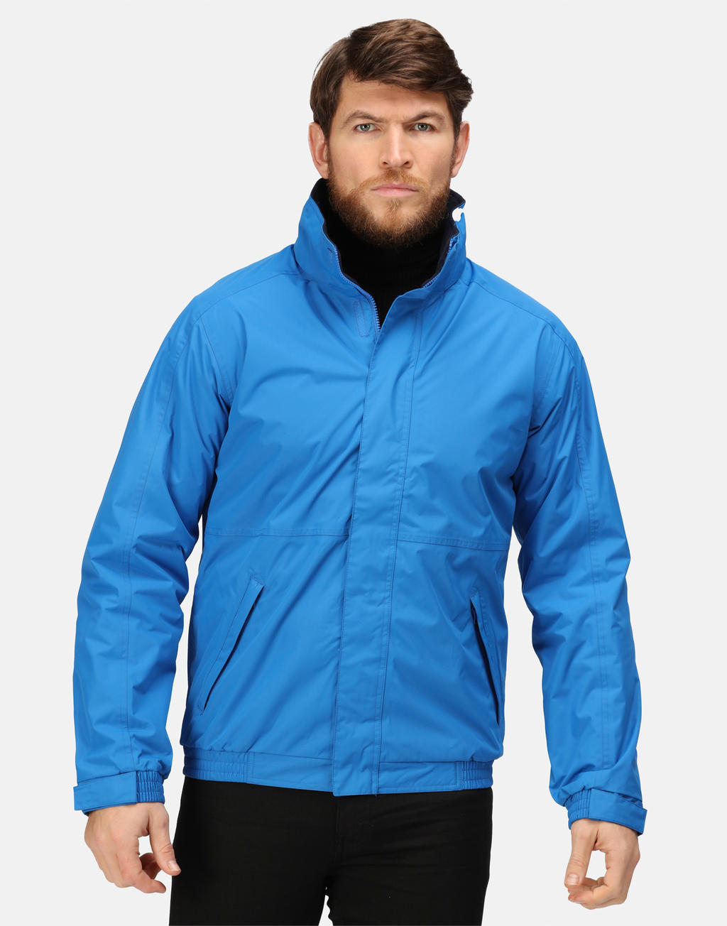 Dover Bomber Jacket in Farbe Black/Ash