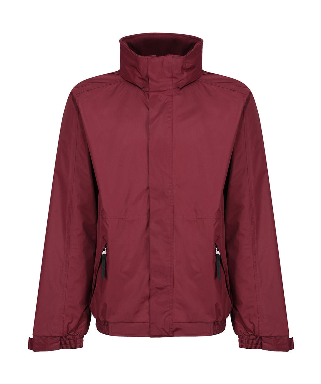 Dover Bomber Jacket in Farbe Burgundy/Burgundy