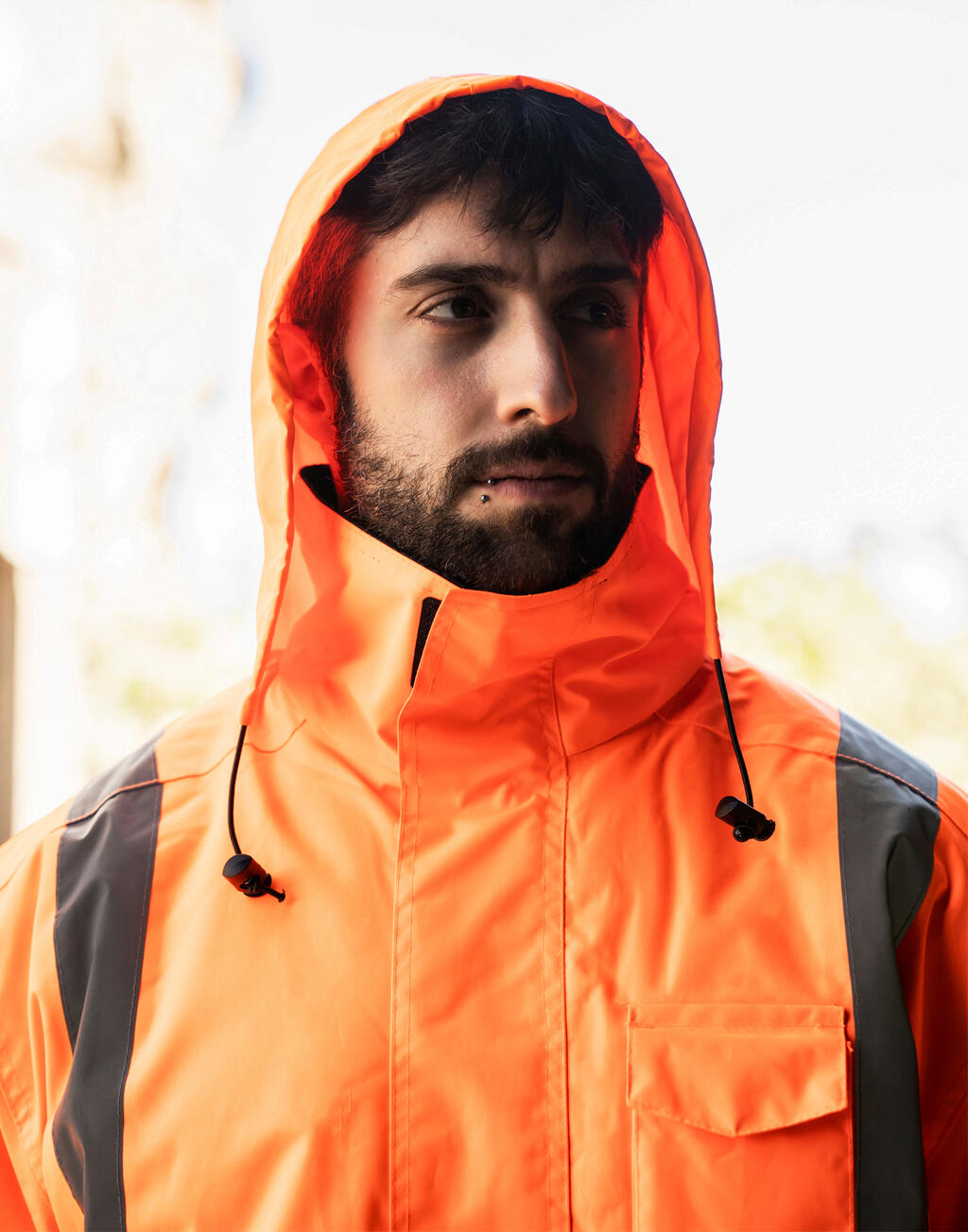 Hi-Vis Rain Jacket Lite 'Kaunas' - ShirtStore