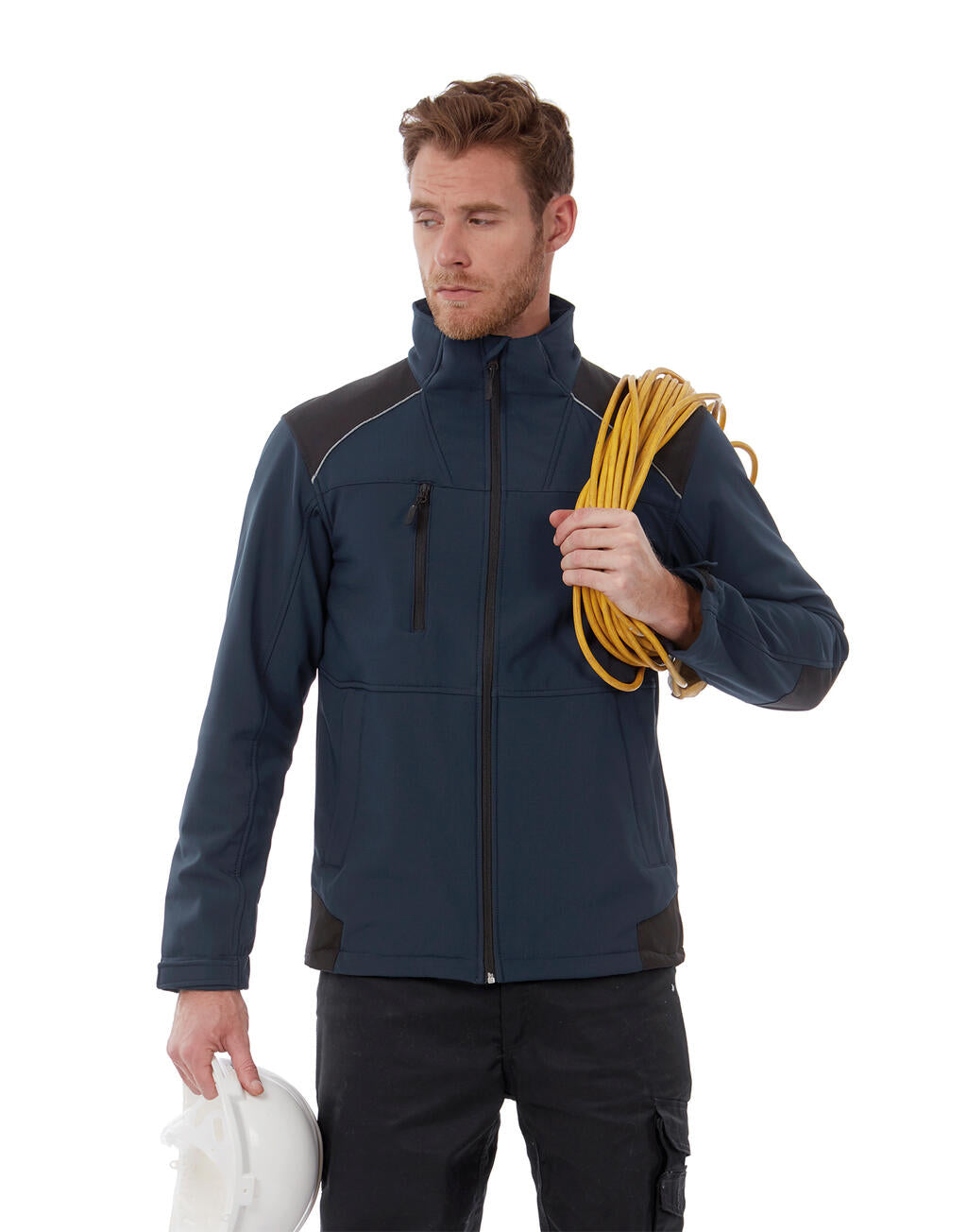 Shield Softshell PRO Jacket in Farbe Black