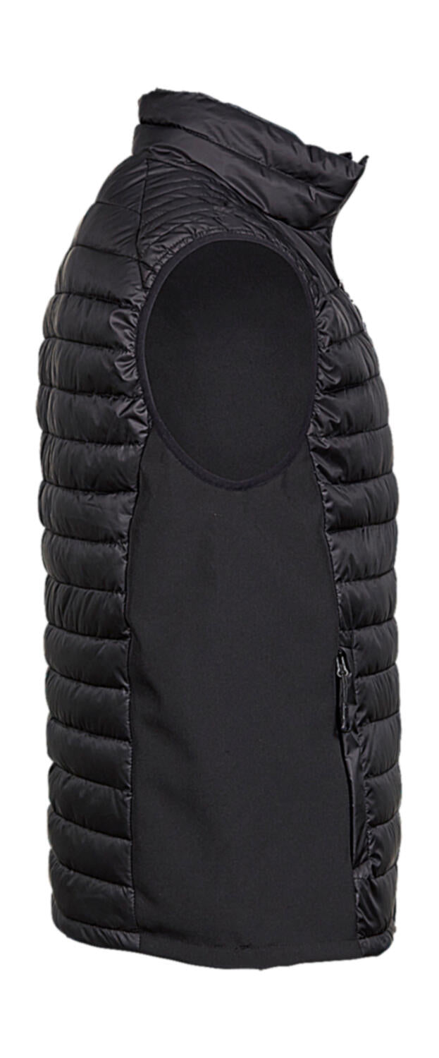 Crossover Bodywarmer in Farbe Black/Black
