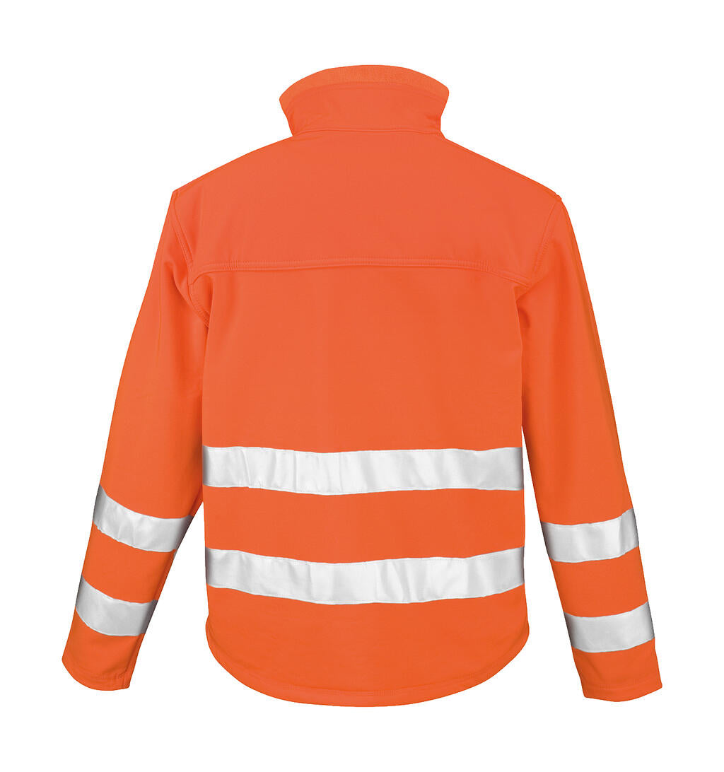Hi-Vis Softshell Jacket in Farbe Fluorescent Orange