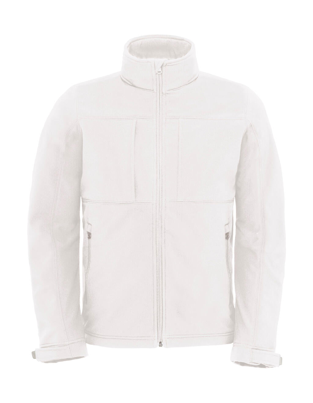 Hooded Softshell/men in Farbe White