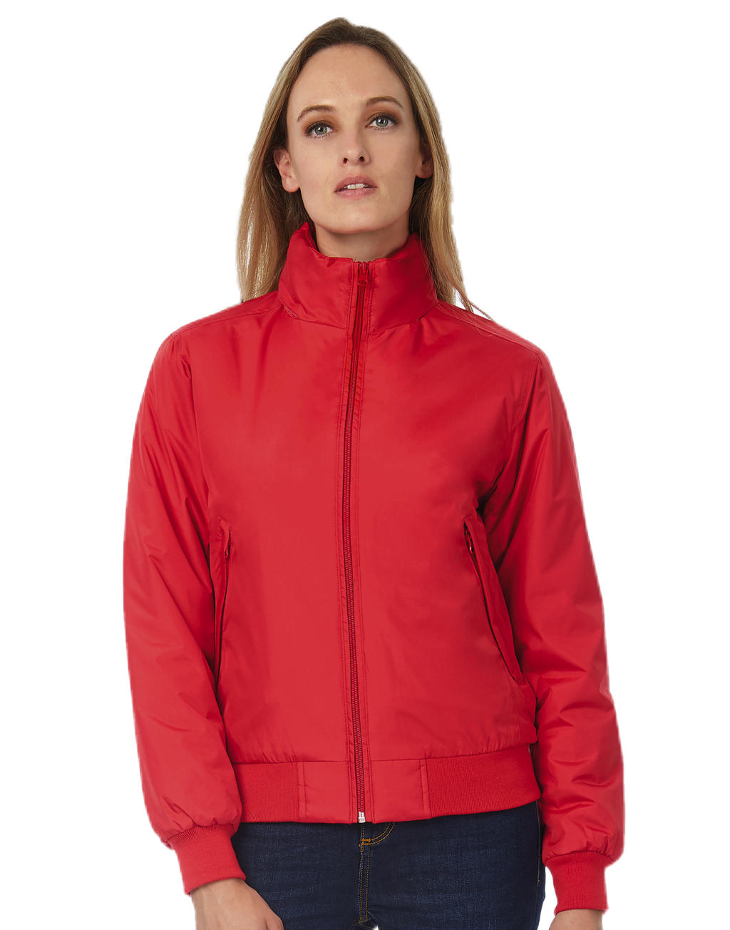 Crew Bomber/women Jacket in Farbe Black/Warm Grey