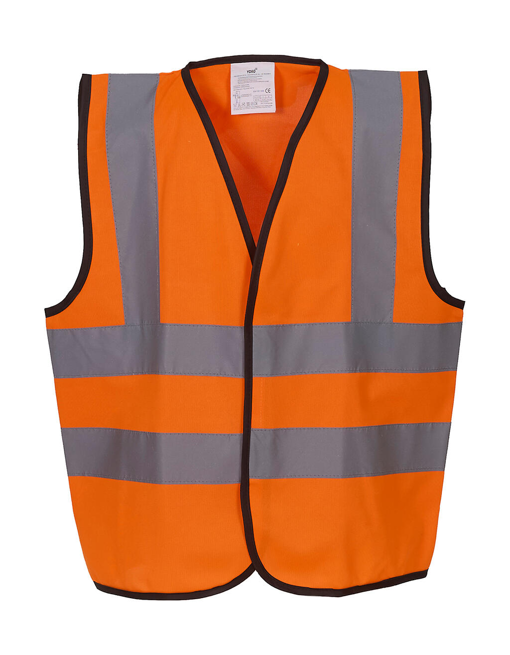 Kids Fluo 2 Band + Brace Waistcoat in Farbe Fluo Orange