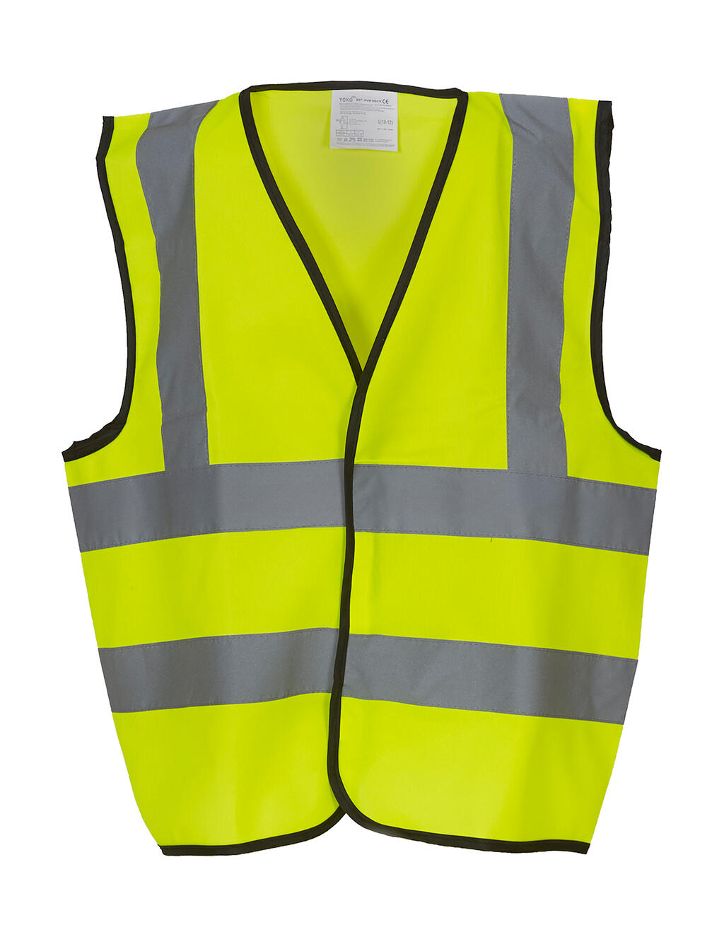 Kids Fluo 2 Band + Brace Waistcoat in Farbe Fluo Yellow