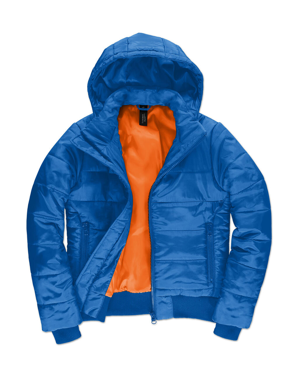Superhood/women Jacket in Farbe Royal/Neon Orange