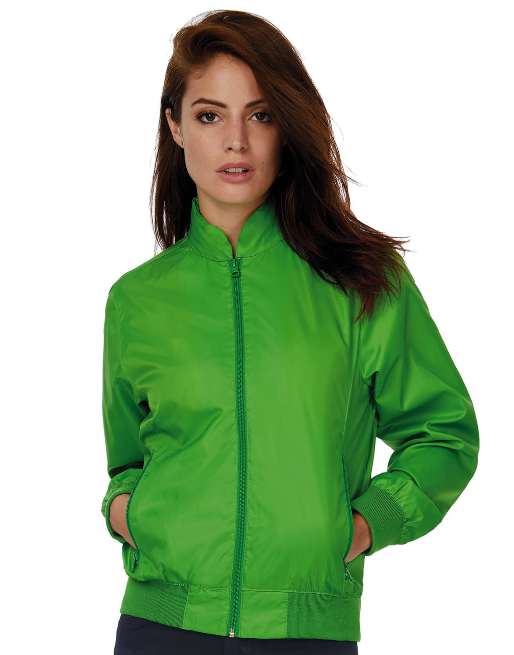 Trooper/women Jacket in Farbe White/White