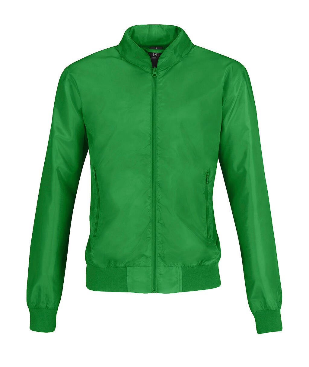 Trooper/women Jacket in Farbe Real Green/Neon Orange