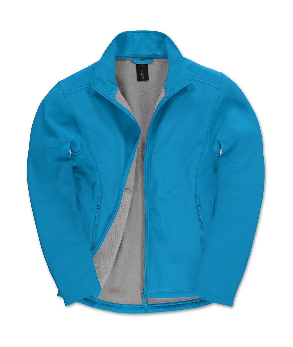 ID.701 Softshell Jacket in Farbe Atoll/Attitude Grey