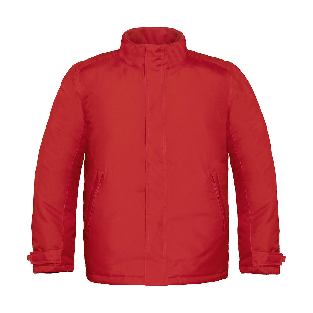 Real+/men Heavy Weight Jacket in Farbe Deep Red