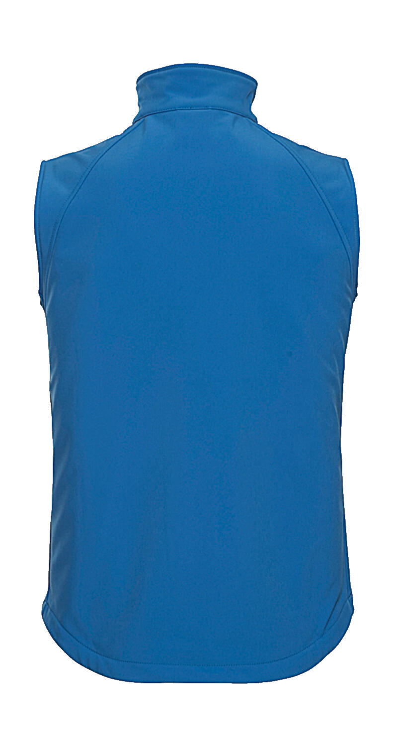 Softshell Gilet in Farbe Black