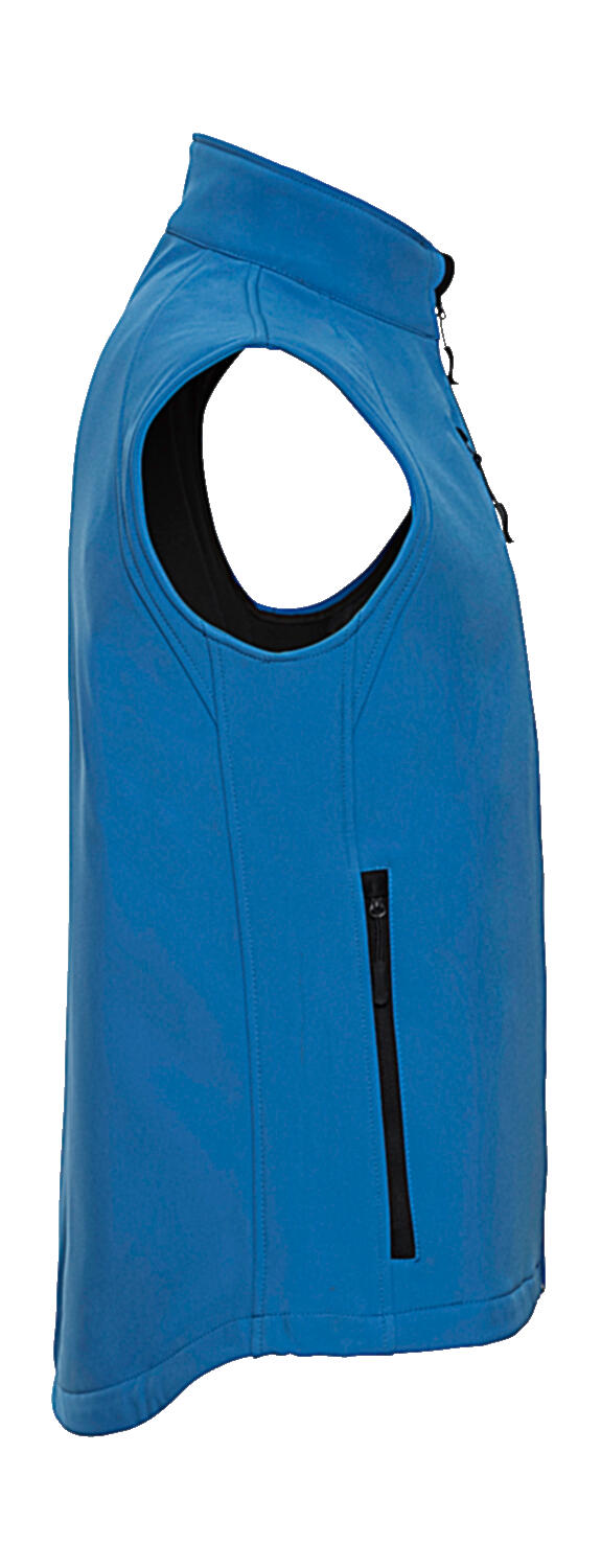 Softshell Gilet in Farbe Black