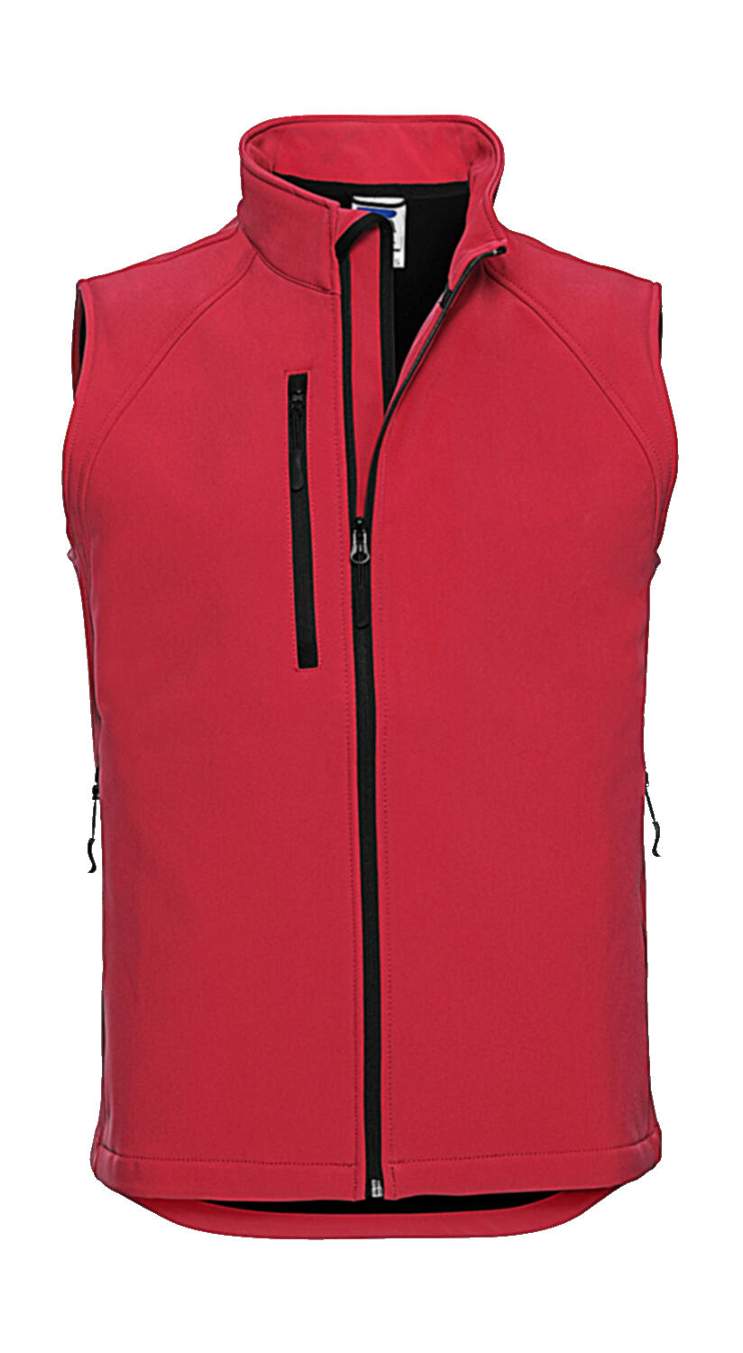 Softshell Gilet in Farbe Classic Red